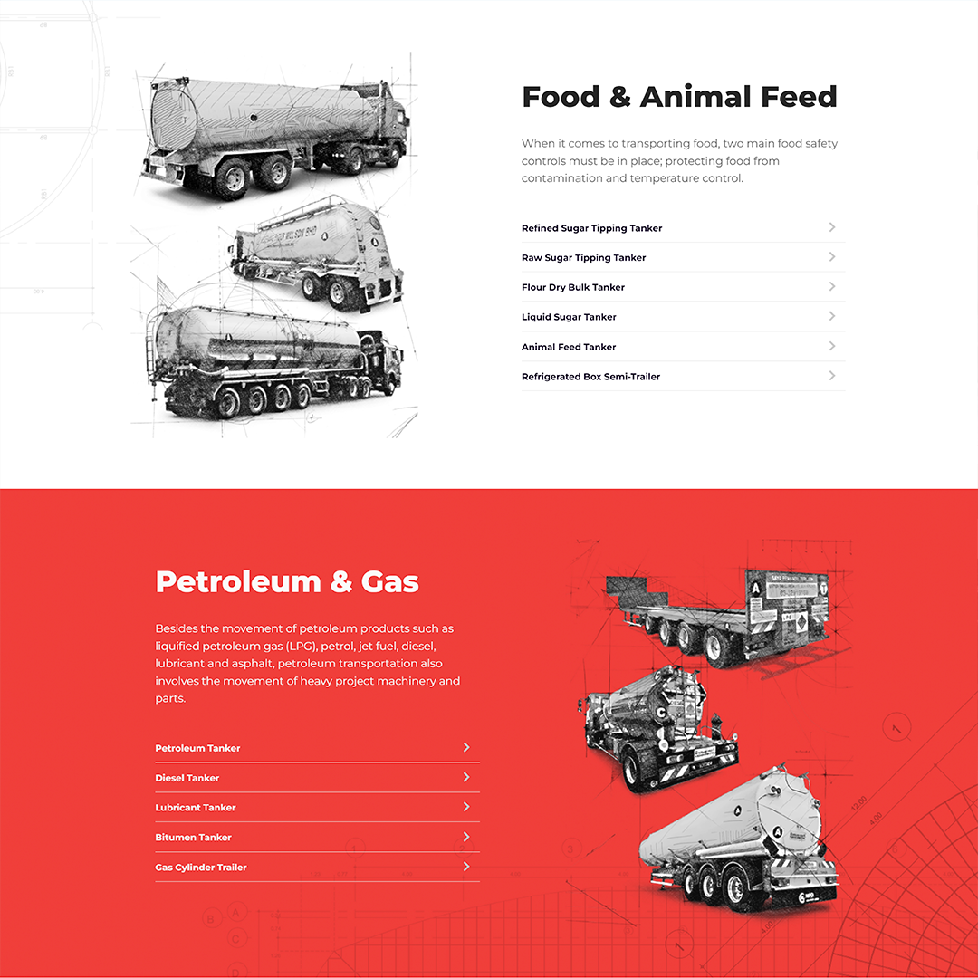 Commercial Vehicle Website